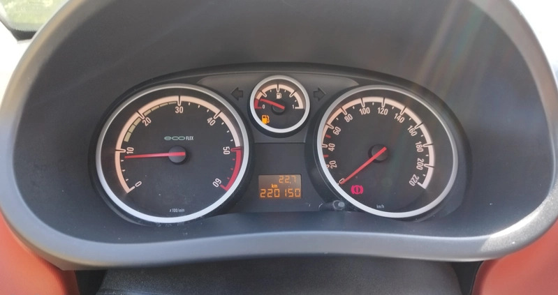 Opel Corsa cena 8300 przebieg: 220000, rok produkcji 2008 z Chodzież małe 56